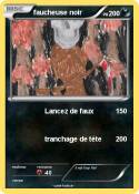 faucheuse noir