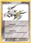 arceus niv.x