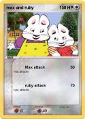 max and ruby