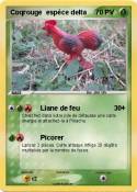 Coqrouge espèce