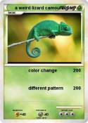 a weird lizard