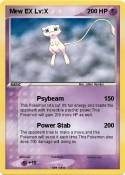 Mew EX Lv:X