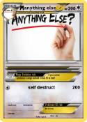anything else