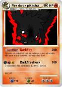 Fire darck pika
