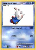 Lapin super man