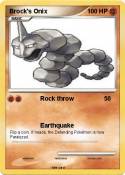 Brock's Onix