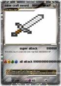mine craft swor