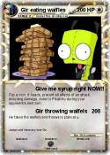 Gir eating walf