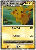 ASH'S PIKACHU