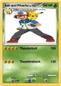 Ash and Pikachu