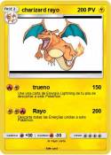 charizard rayo