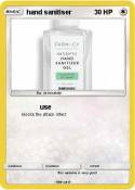 hand sanitiser
