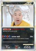 Asian man in