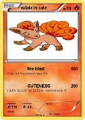 vulpix is cute