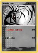slender man....