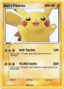 Ash’s Pikachu