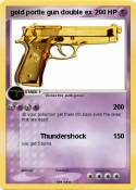 gold portle gun