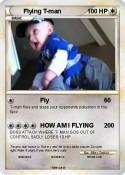 Flying T-man