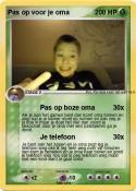 Pas op voor je