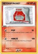 KETCHUP PACKET