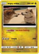 angry shibe