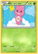 Baby care bear