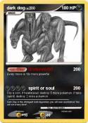 dark dog