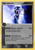 tigre obscure