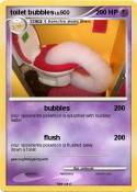 toilet bubbles