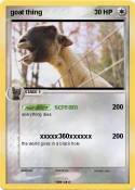 goat thing