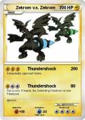 Zekrom v.s.