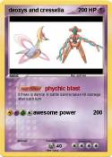 deoxys and cres