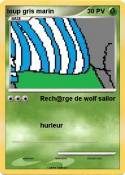 loup gris marin