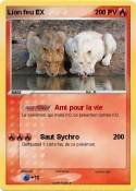 Lion feu EX