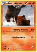 mad red panda