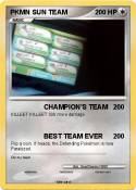 PKMN SUN TEAM