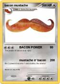 bacon mustache