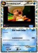 Screaming toad