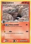 mega snakeard
