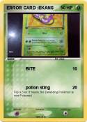 ERROR CARD