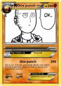 One punch man