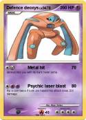 Defence deoxys
