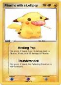 Pikachu with a