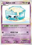 Spilled milk