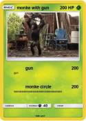 monke with gun