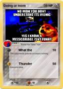 Doing ur mom