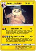 Sammy pupi nerd