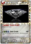 pile of diamond