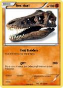 Trex skull