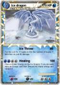 Ice dragon